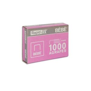 Agrafe Rapid bébé 8/4 cuivrée - Boîte de 1000