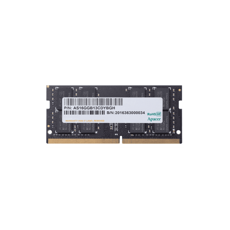 APACER DDR4 8GB-266MHZ SODIMM CL19-1.2V (1024X8) - RAM(AP-ES.08G2V.GNH)