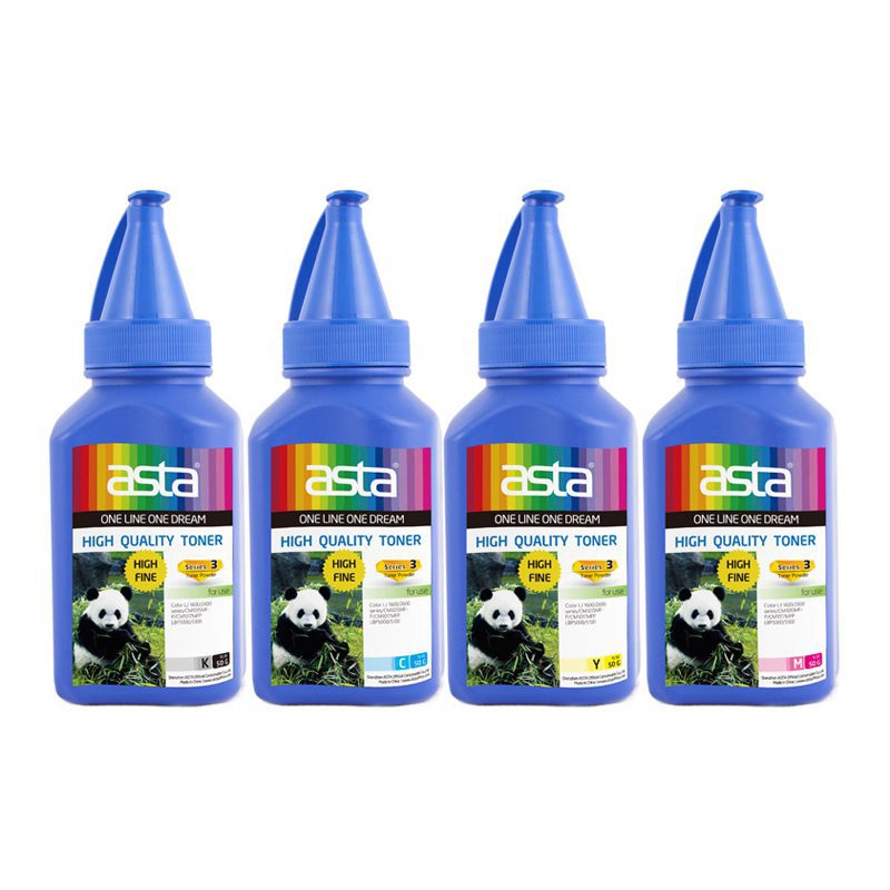 ASTA Brand Factory Wholesale Color BK C M Y Refill Bulk CRG-335 CRG335 CRG 335 Compatible Toner Powder For Canon