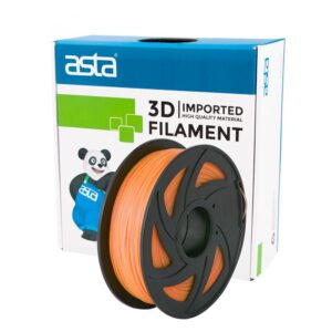 ASTA Chinese High Quality 3D Printer Filaments Pla Glow in the Dark Luminous Orange 1.75mm 1KG 1 Roll