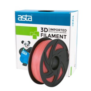 ASTA Factory Brand High Quality Cheap 3D Filaments Pla Glow in the Dark Luminous Red 1.75mm 1KG 1 Roll