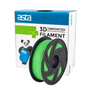 ASTA Supplier High Quality 3D Printer Filaments PLA Transparent Green 1.75mm 1KG 1 Roll