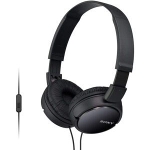 Casque Sony MDR-ZX110AP ‎Pliable avec Microphone - Jack 3,5 mm (MDRZX110APBC1E)