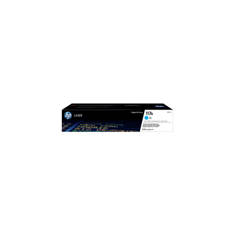 HP 117A Cyan (W2071A) - Toner HP LaserJet d'origine