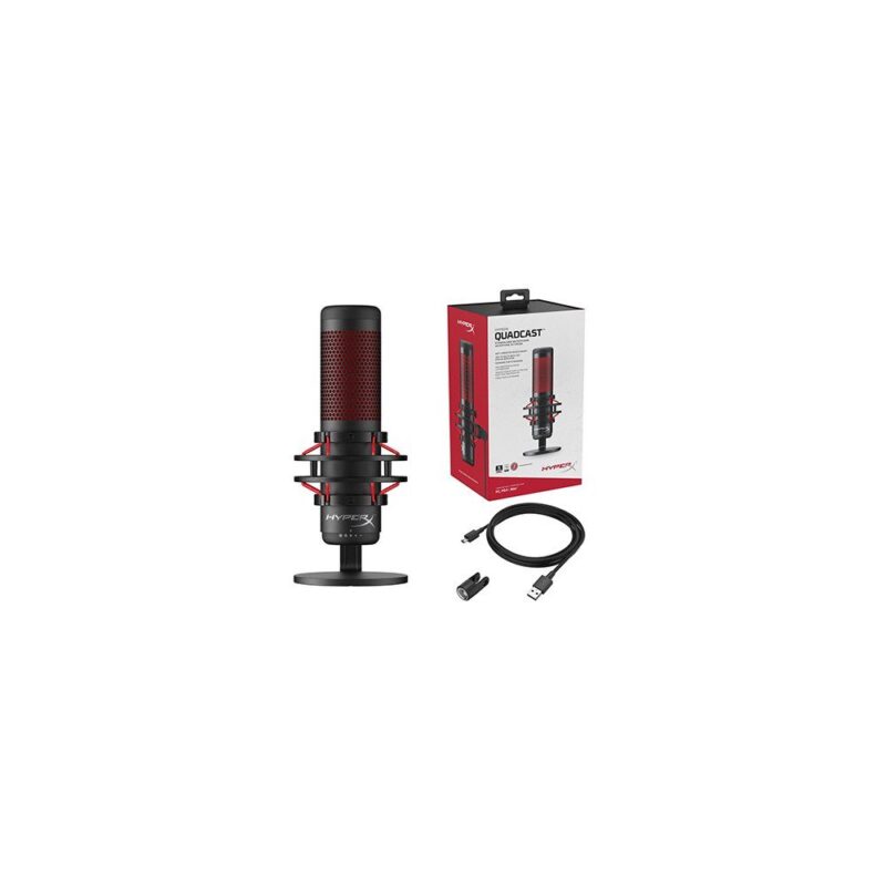 HYPERX QUADCAST BLK-RD MICRO GAMER (4P5P6AA)