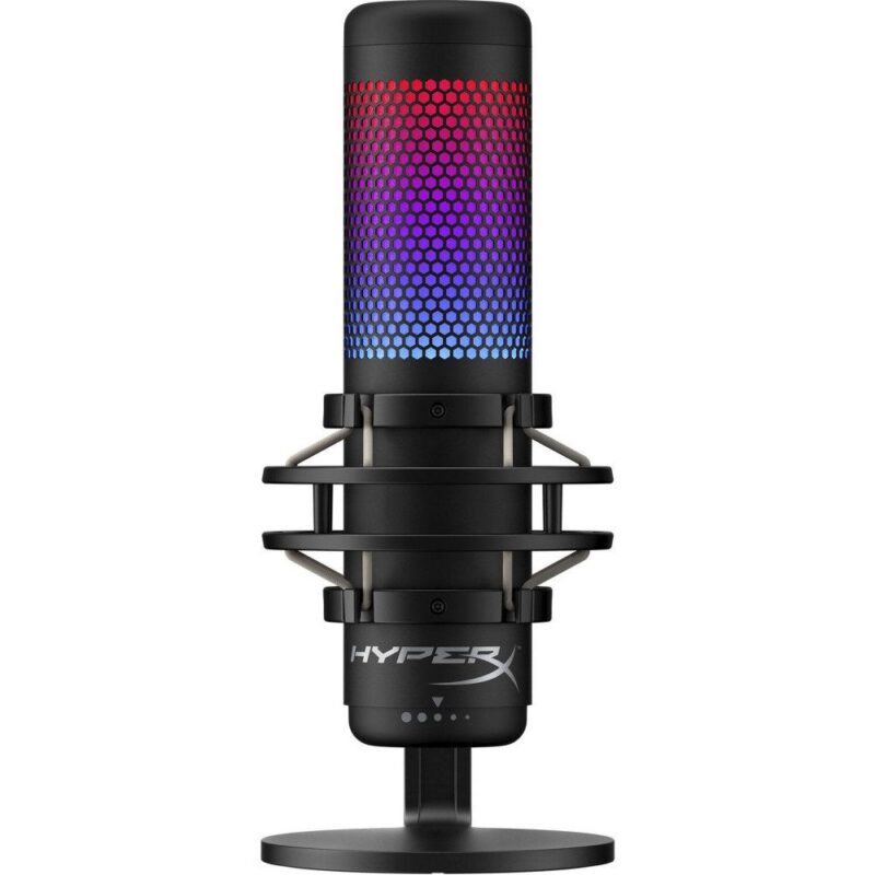HyperX QuadCast S - Microphone autonome Rétroéclairage RGB (4P5P7AA)