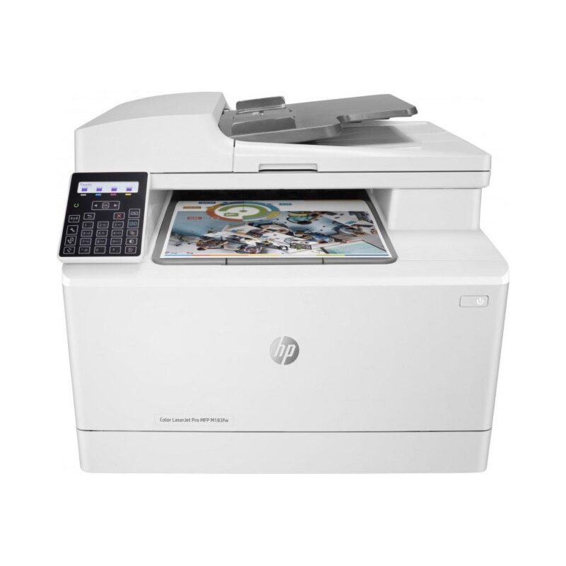 Imprimante Multifonction Laser Couleur HP LaserJet Pro M183fw (7KW56A)