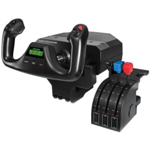 Logitech G Saitek Pro Flight Yoke Système de Manche et Bloc (5099206069909)