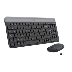 Logitech MK470 Clavier Sans Fil Bluetooth Graphite (920-009190)