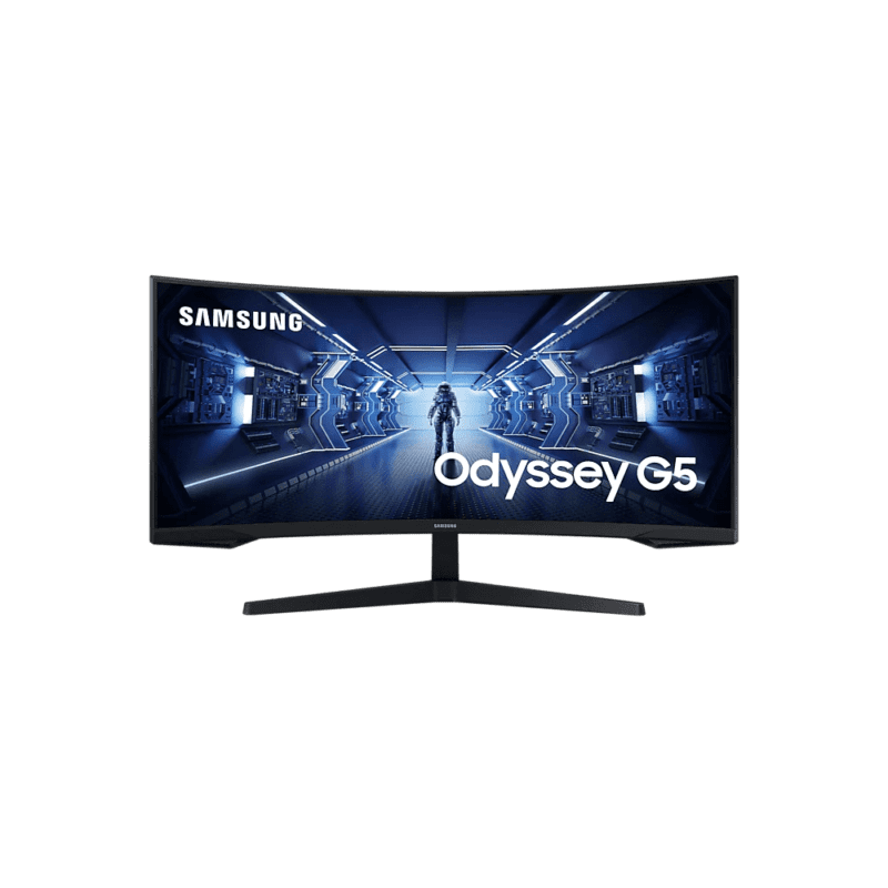 Moniteur Écran SAMSUNG 34" GAMING incurvé G5 UW-QHD (LC34G55TWWMXZN)