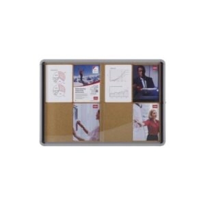 TABLEAU VITRINE EN LIEGE A PORTE COULISSANTES 8*A4