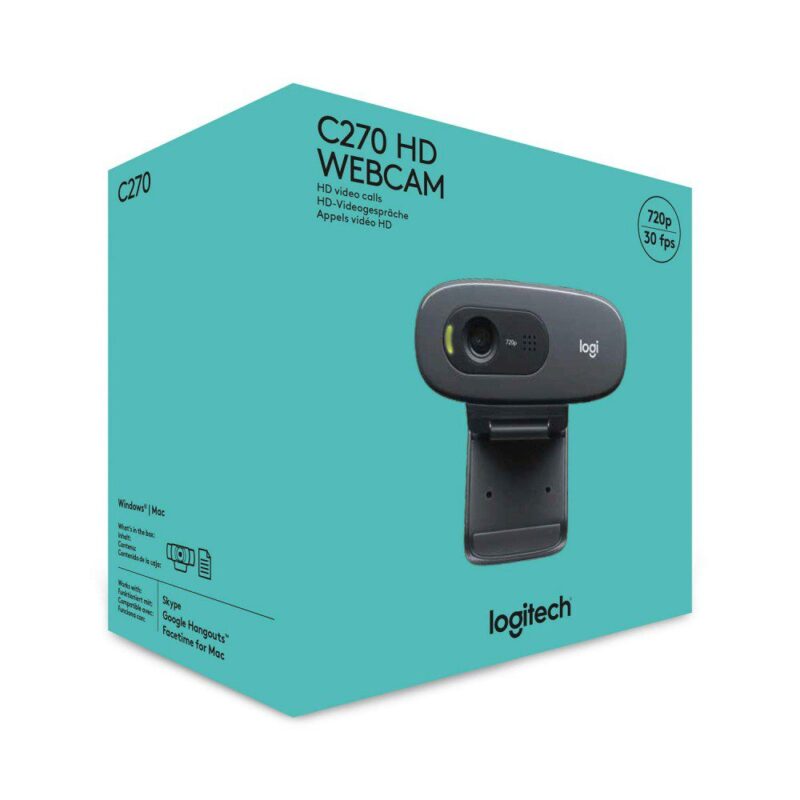 WEBCAM Logitech C270 HD  (5099206064201)