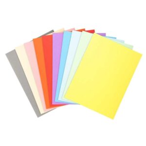 100 CHEMISES CARTONNÃ‰ES - 120G - COLORIS AU CHOIX