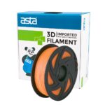 ASTA Chinese High Quality 3D Printer Filaments Pla Glow in the Dark Luminous Orange 1.75mm 1KG 1 Roll