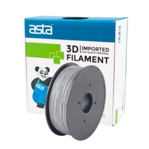 ASTA Custom 3D Printer Filaments Pla Aluminum Color 1.75mm 1KG 1 Roll Genuine High Quality Product Material