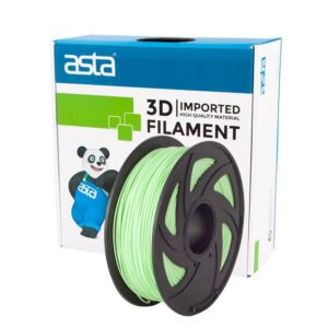 ASTA Wholesale Good Quality PCL Material 3D Print Filament Light Green 1.75mm 1KG 1 Roll