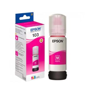 Epson 103 Magenta - Bouteille d'encre Epson EcoTank d'origine (C13T00S34A)