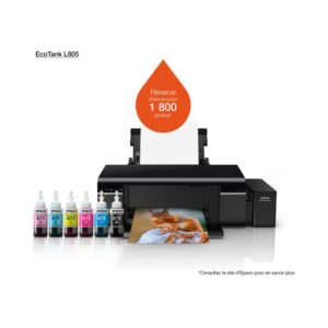 IMPRIMANTE EPSON MULTIFONCTION A RESERVOIR D'ENCRE ITS L805 (C11CE86402)